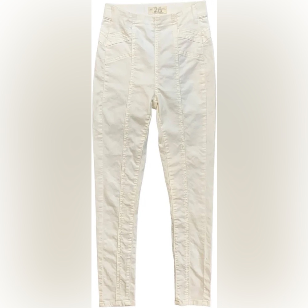 Free People Feel Alright Skinny Jeans White